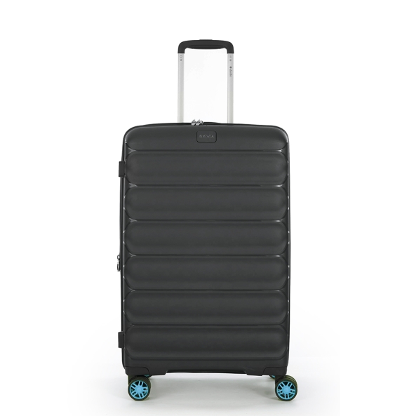 Βαλίτσα σκληρή Μεσαία DIELLE 100/60 66x44x28/31 cm Μαύρο